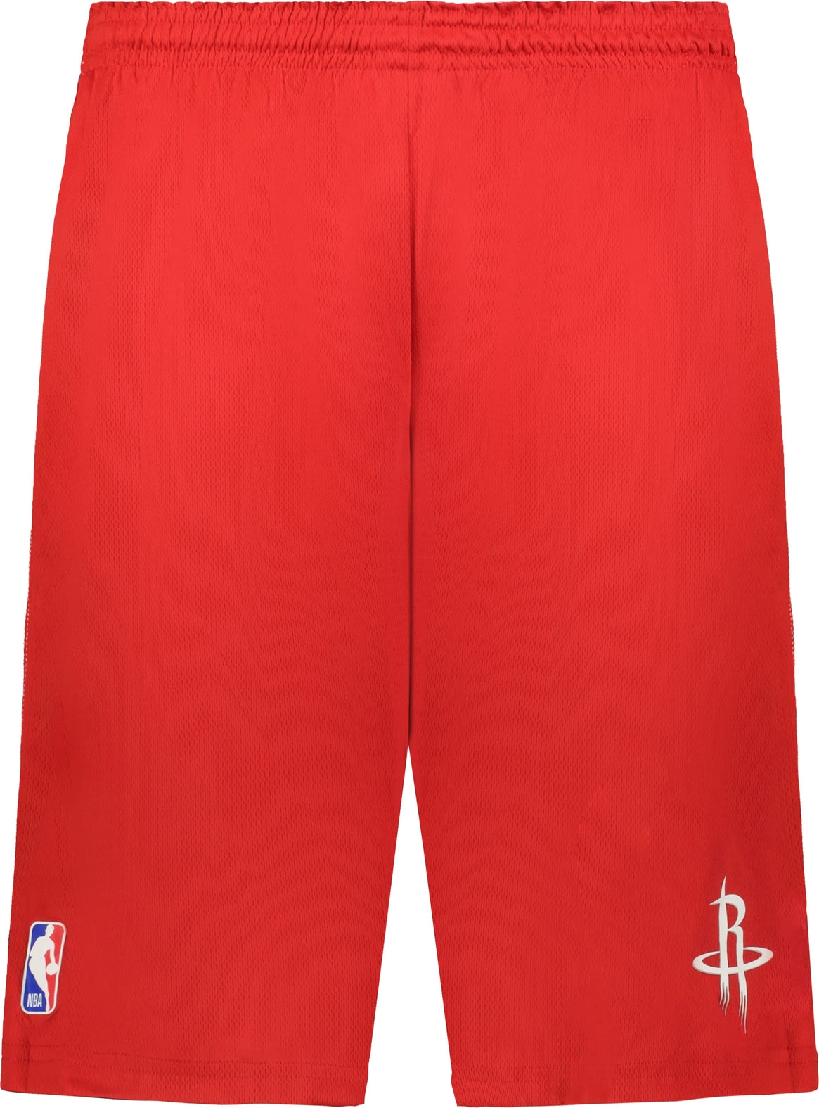 Alleson Athletic A205la Nba Adult Logoed Shorts - Houston Rockets - Red White / s