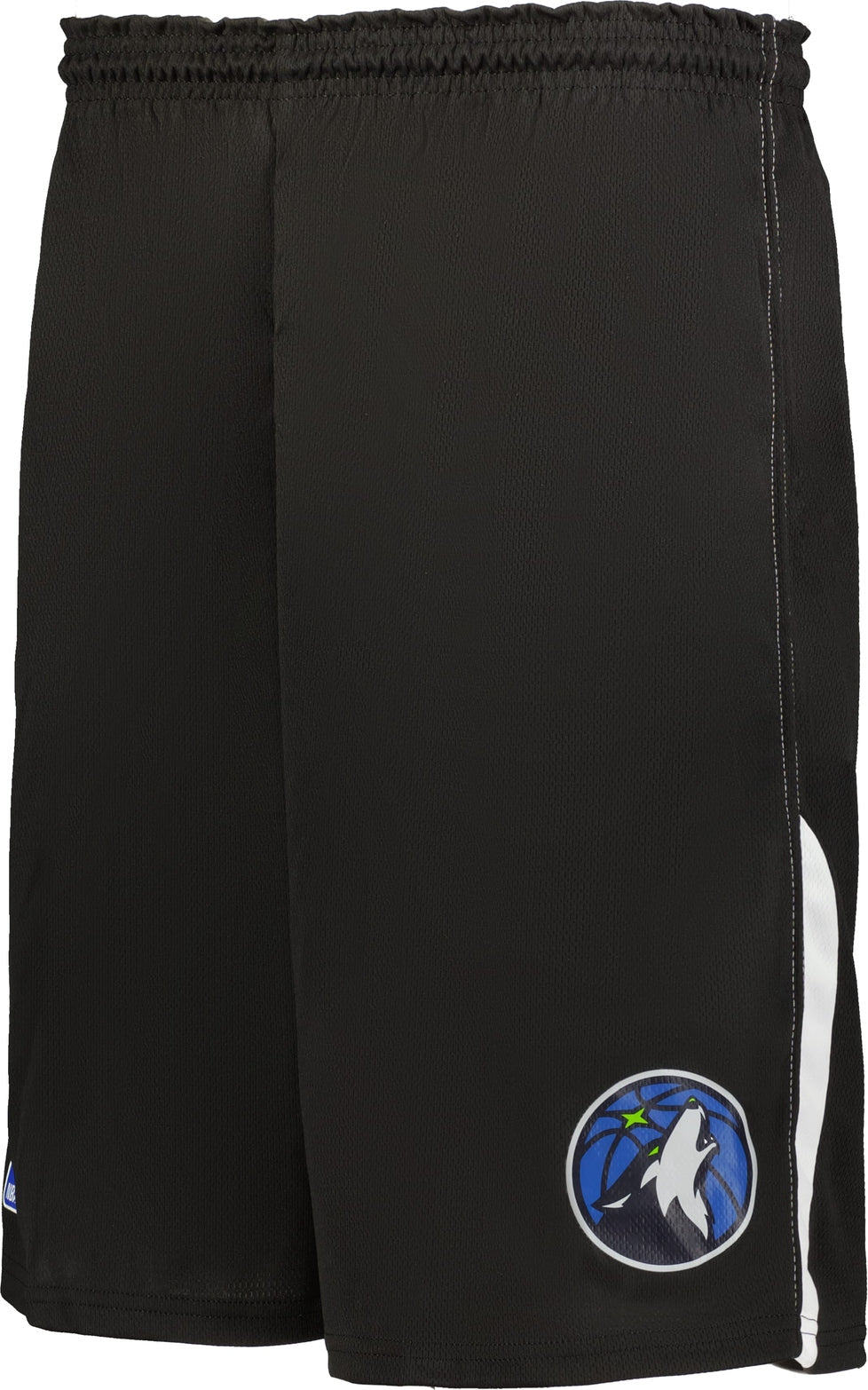 Alleson Athletic A205la Nba Adult Logoed Shorts - Minnesota Timberwolves - Black White / s