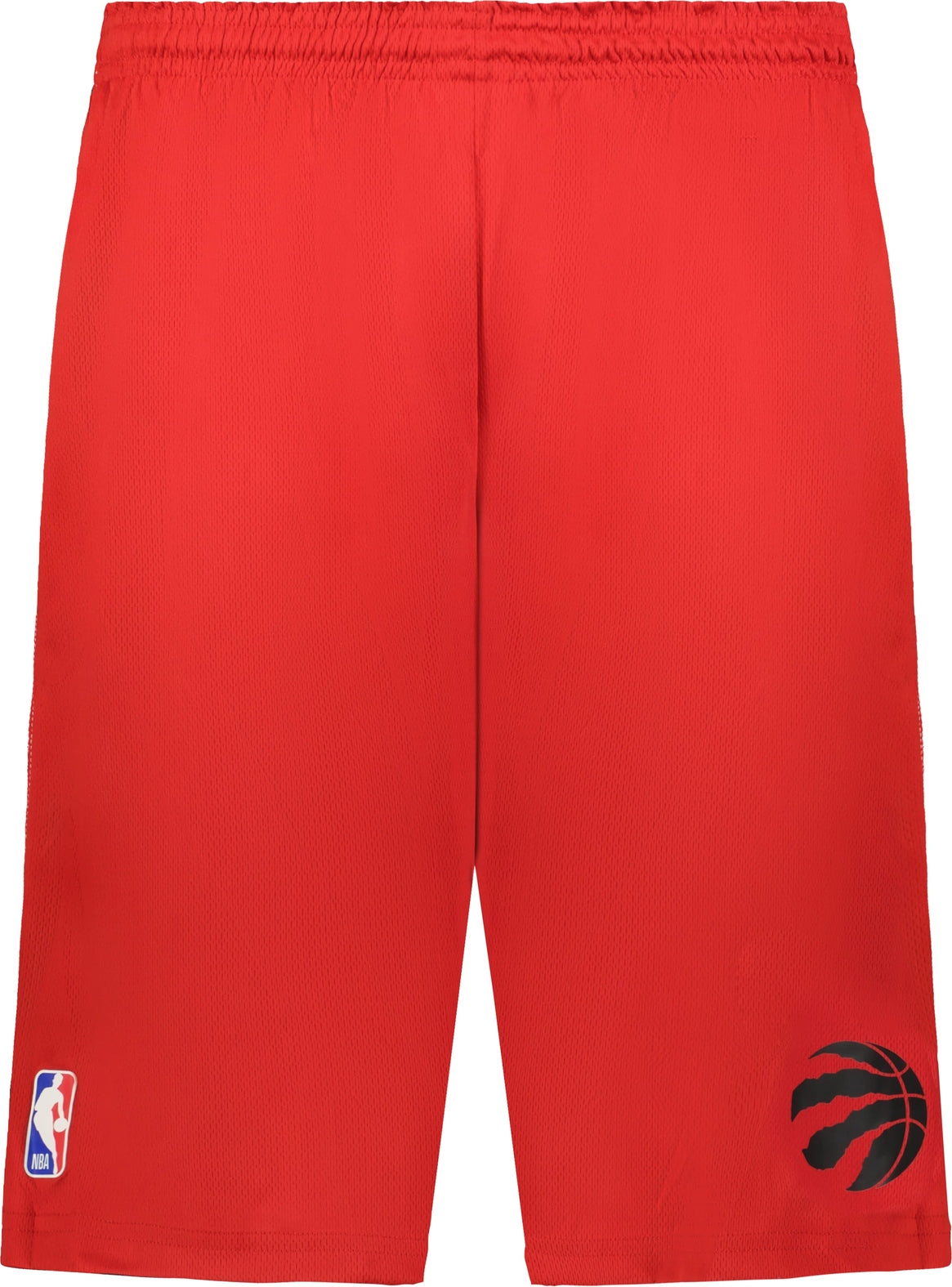 Alleson Athletic A205la Nba Adult Logoed Shorts - Toronto Raptors - Red White / s