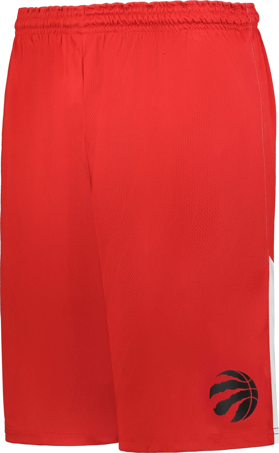 Alleson Athletic A205la Nba Adult Logoed Shorts - Toronto Raptors - Red White / s