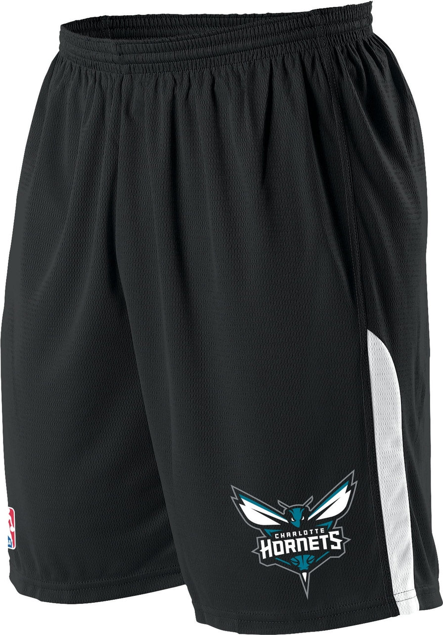 Alleson Athletic A205ly Nba Youth Logoed Shorts - Charlotte Hornets