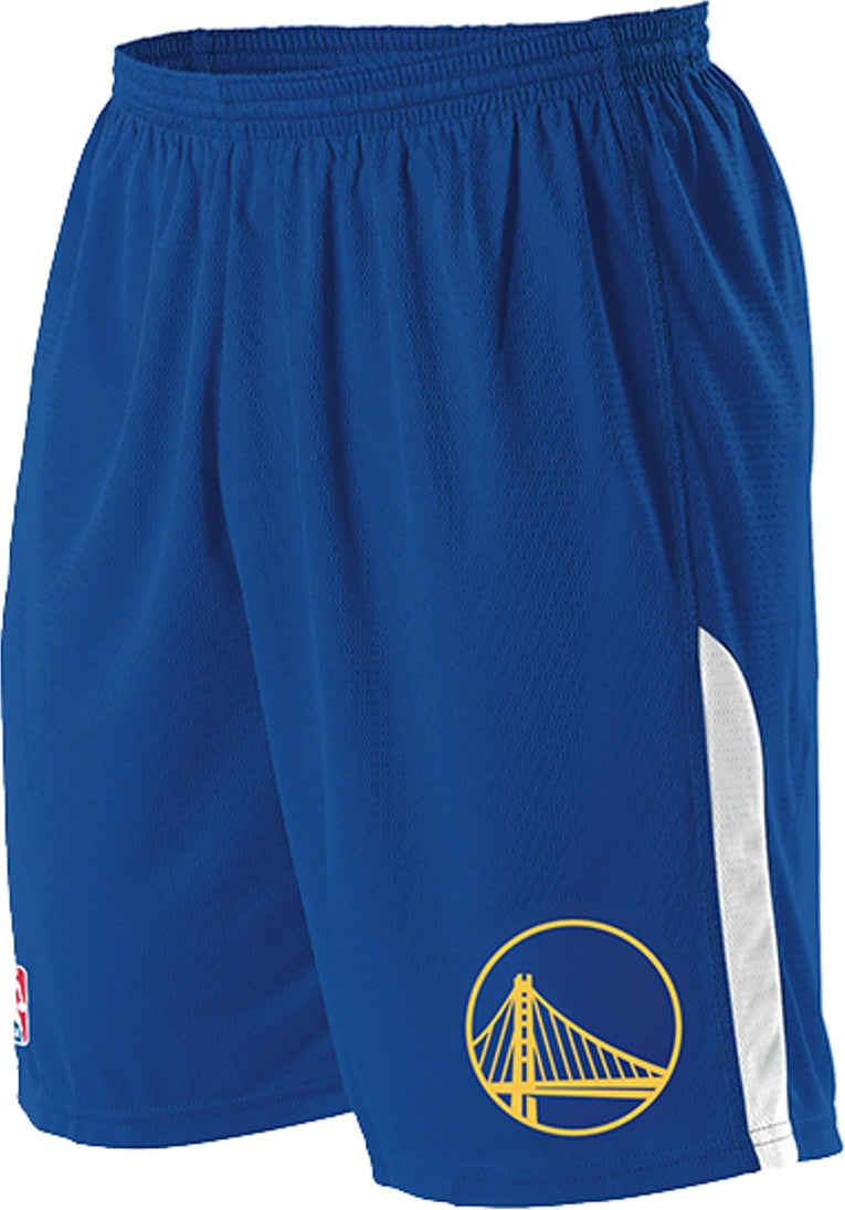 Alleson Athletic A205ly Nba Youth Logoed Shorts - Golden State Warriors
