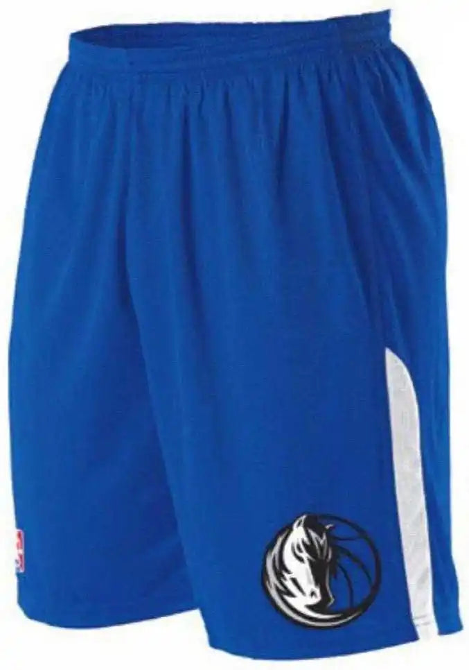 Alleson Athletic A205ly Youth Nba Logo Game Short - Dallas Mavericks