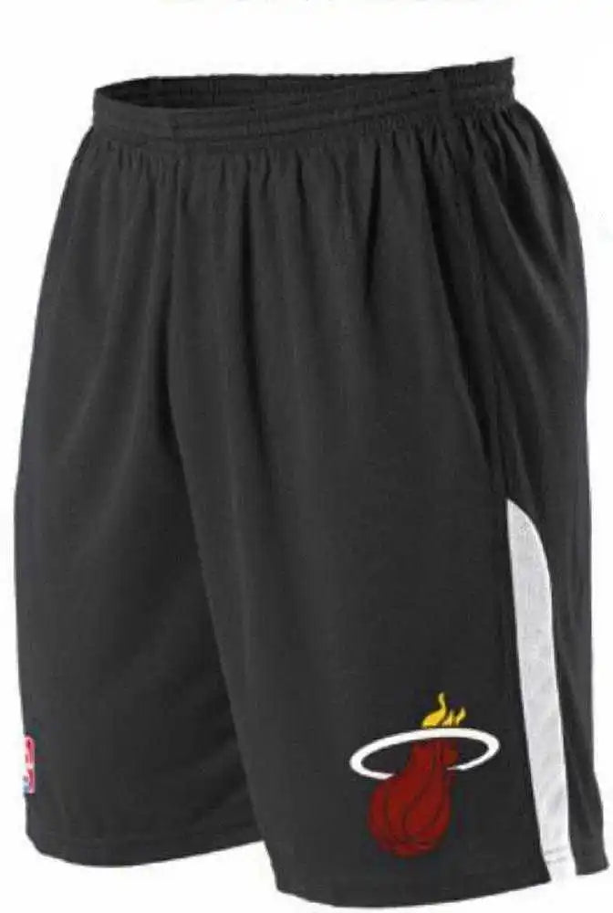 Alleson Athletic A205ly Youth Nba Logo Game Short - Miami Heat