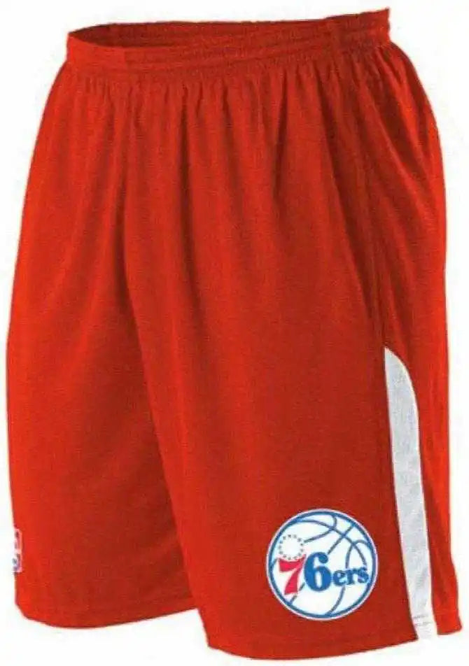 Alleson Athletic A205ly Youth Nba Logo Game Short - Philadelhia 76ers