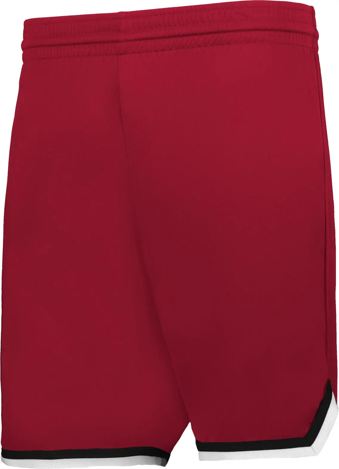 Alleson Athletic A520 Glide Basketball Short - Red Black White - Adult s