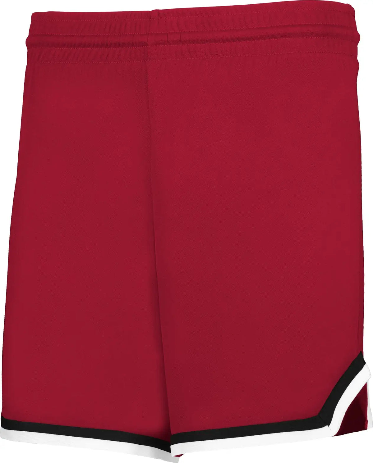 Alleson Athletic A560 Glide Women’s Basketball Short - Red Black White - Ladies Xs