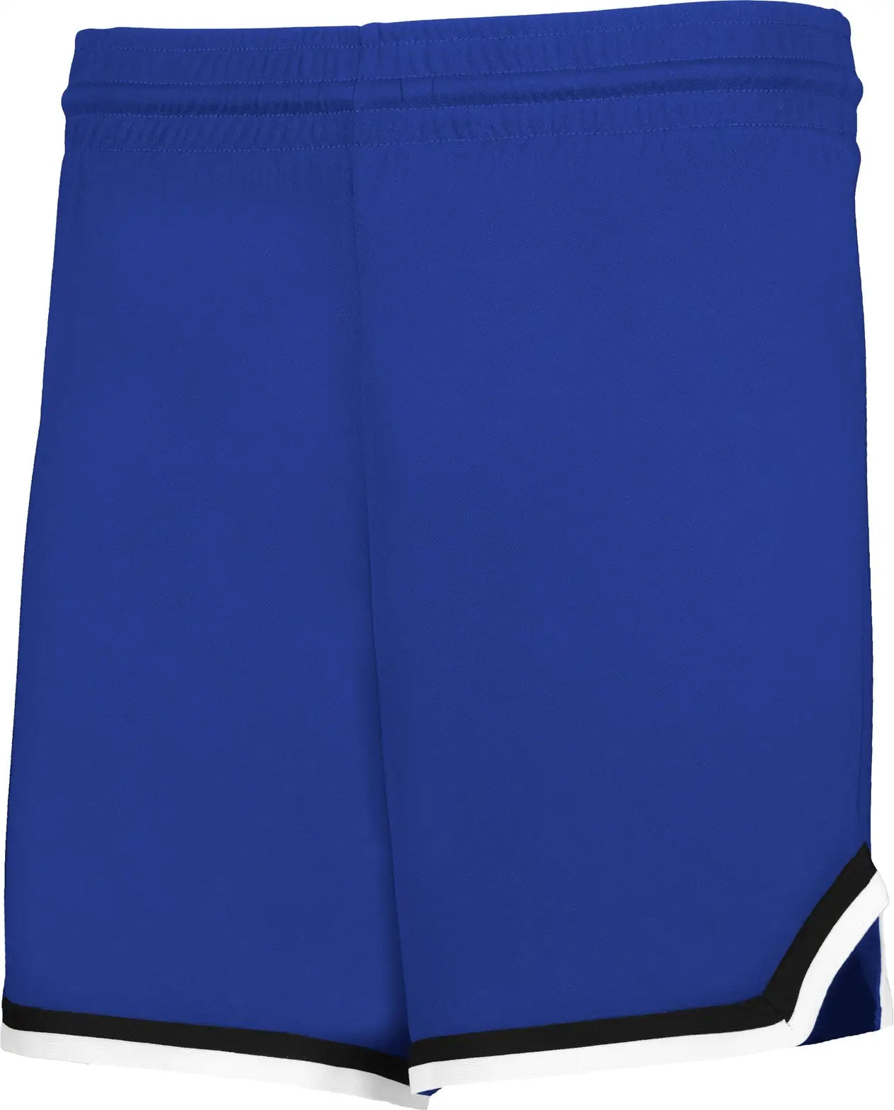Alleson Athletic A560 Glide Women’s Basketball Short - Royal Black White - Ladies Xs