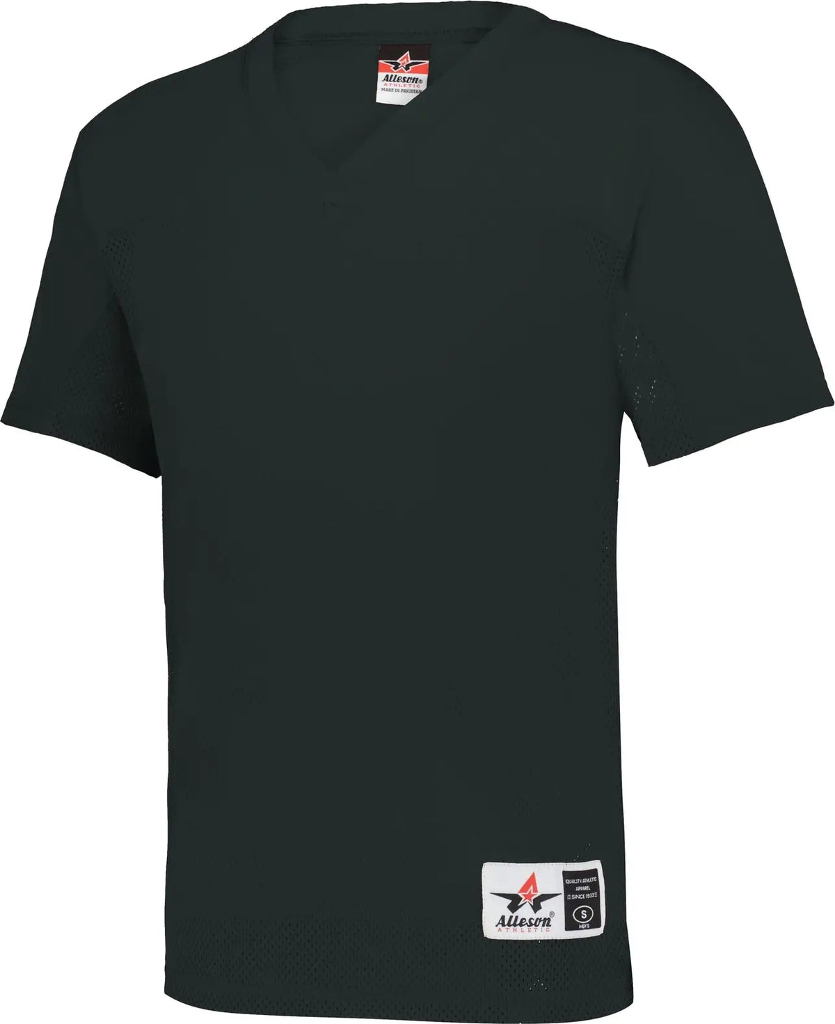 Alleson Athletic A72704 Youth Flag Football Jersey - Black - s