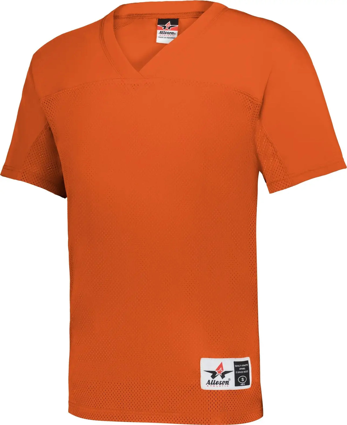 Alleson Athletic A72704 Youth Flag Football Jersey - Burnt Orange - s