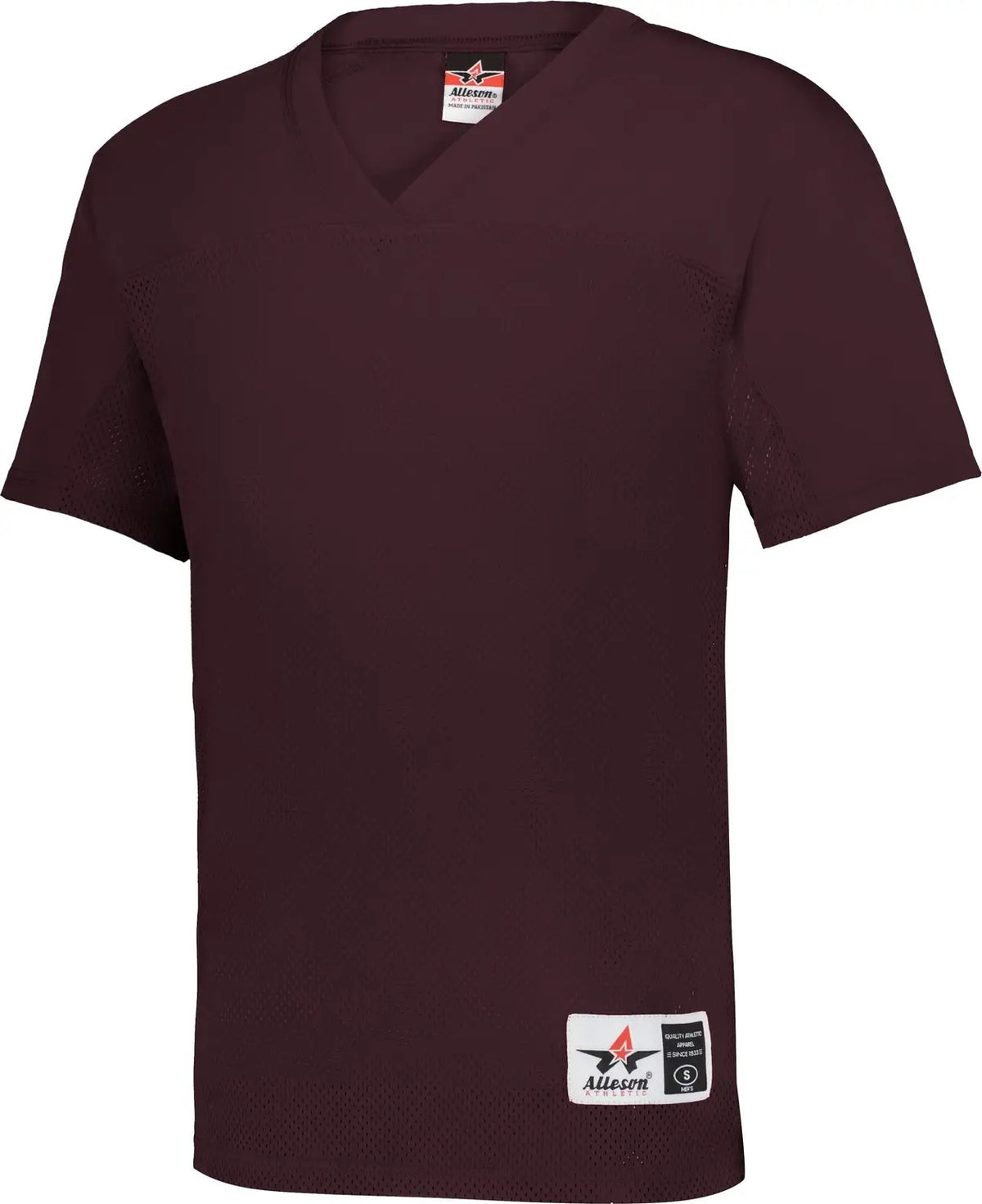 Alleson Athletic A72704 Youth Flag Football Jersey - Maroon - s