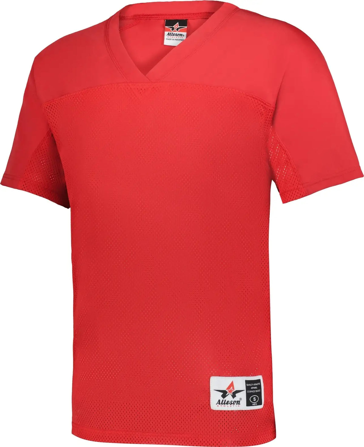 Alleson Athletic A72704 Youth Flag Football Jersey - Red - s