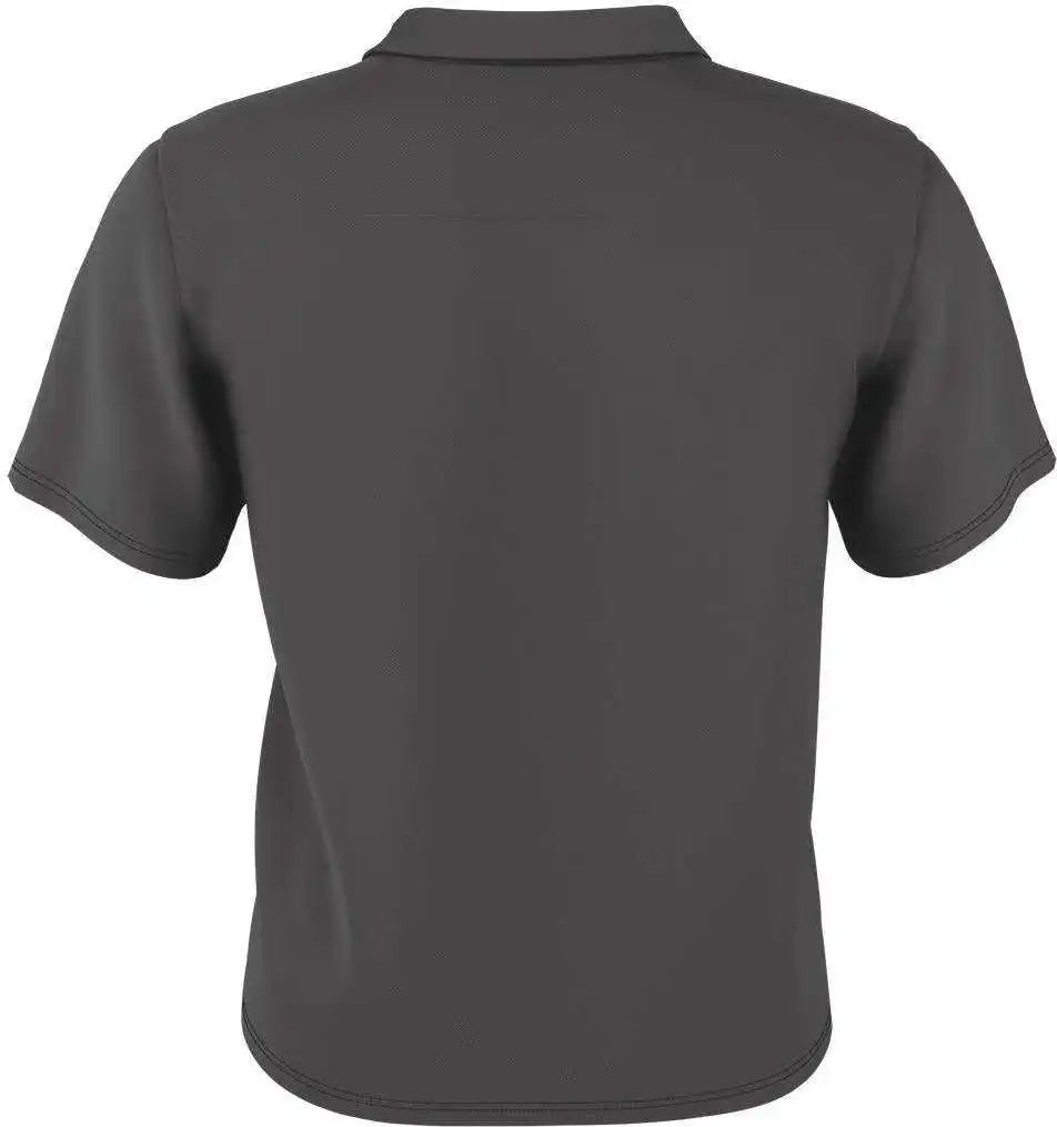 Alleson Athletic Gpl5 Adult Gameday Polo - Charcoal Solid