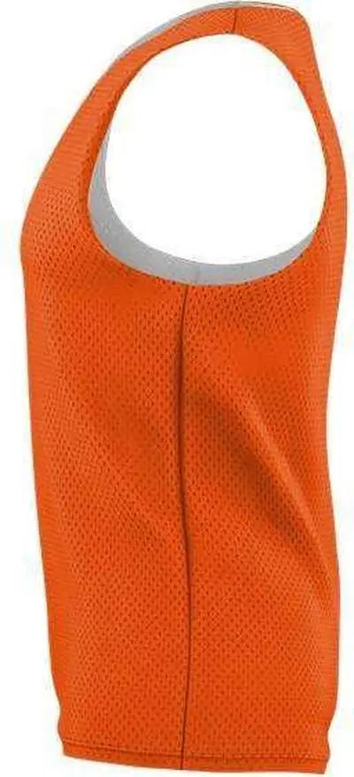 Alleson Athletic Lp001a Adult Lacrosse Jersey - Burnt Orange White