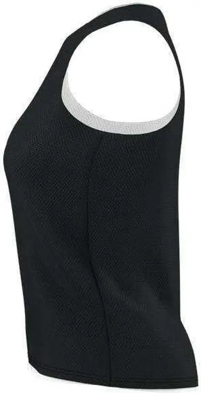 Alleson Athletic Lp001w Womens Lacrosse Reversible Pinnie - Black White