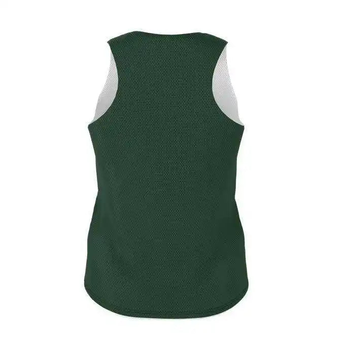 Alleson Athletic Lp001w Womens Lacrosse Reversible Pinnie - Forest White