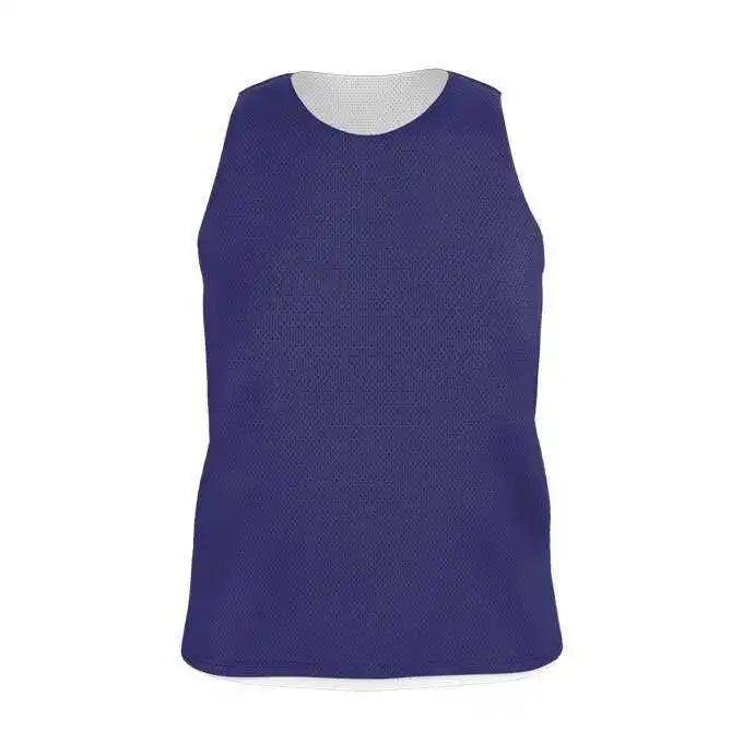 Alleson Athletic Lp001w Womens Lacrosse Reversible Pinnie - Purple White