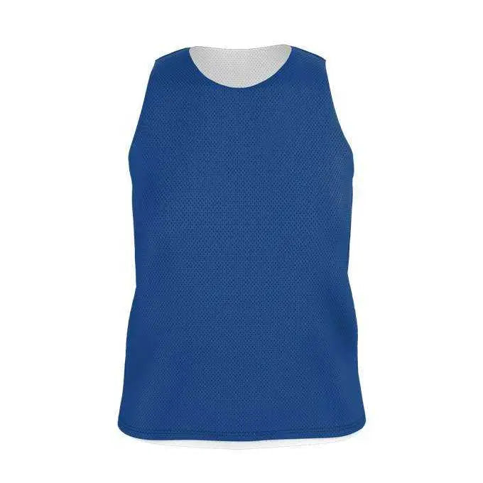 Alleson Athletic Lp001w Womens Lacrosse Reversible Pinnie - Royal White