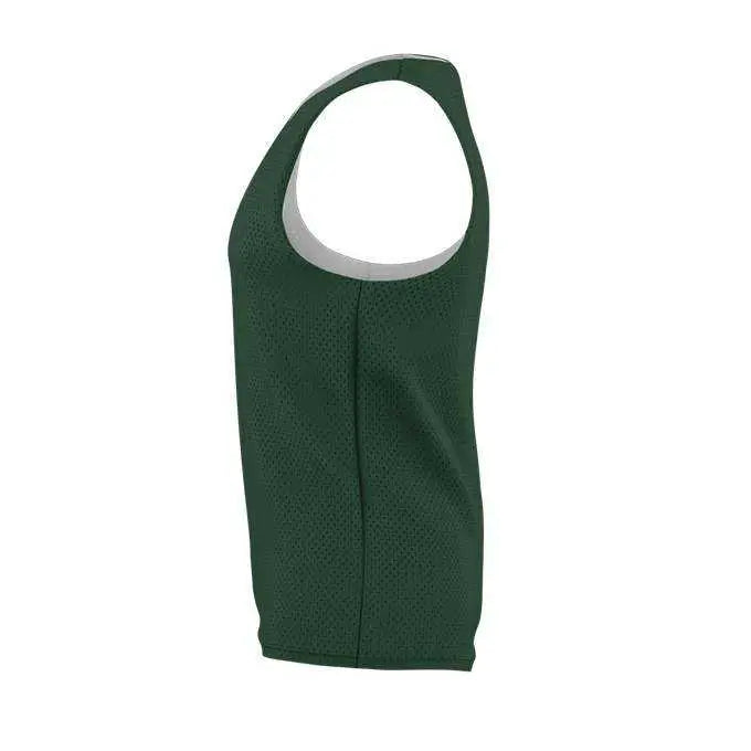 Alleson Athletic Lp001y Youth Lacrosse Reversible Pinnie - Forest White