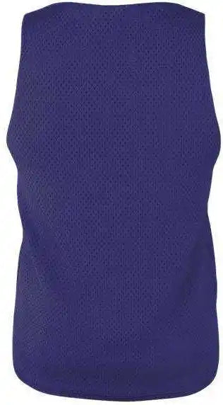 Alleson Athletic Lp001y Youth Lacrosse Reversible Pinnie Purple White