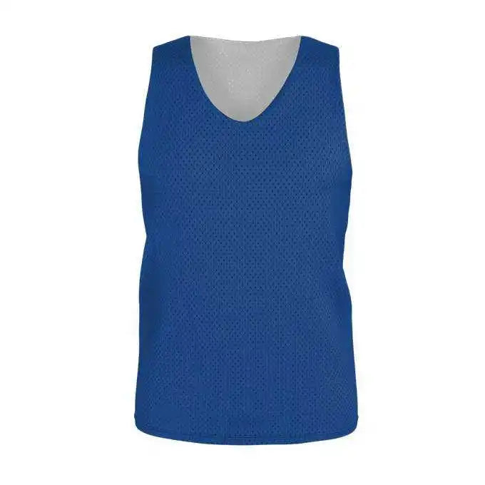 Alleson Athletic Lp001y Youth Lacrosse Reversible Pinnie Royal White