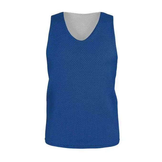 Alleson Athletic Lp001y Youth Lacrosse Reversible Pinnie - Royal White