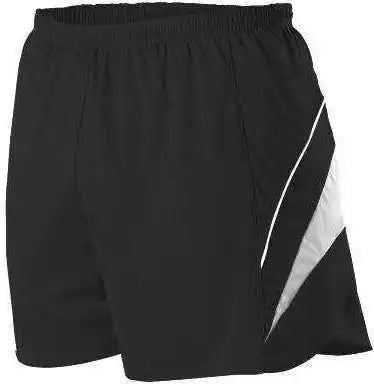 Alleson Athletic R1lfp Men’s Loose Fit Track Short - Black White
