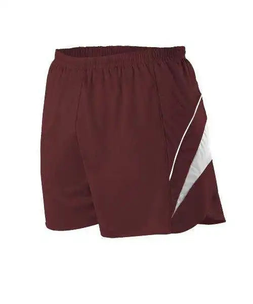 Alleson Athletic R1lfp Men’s Loose Fit Track Short - Maroon White