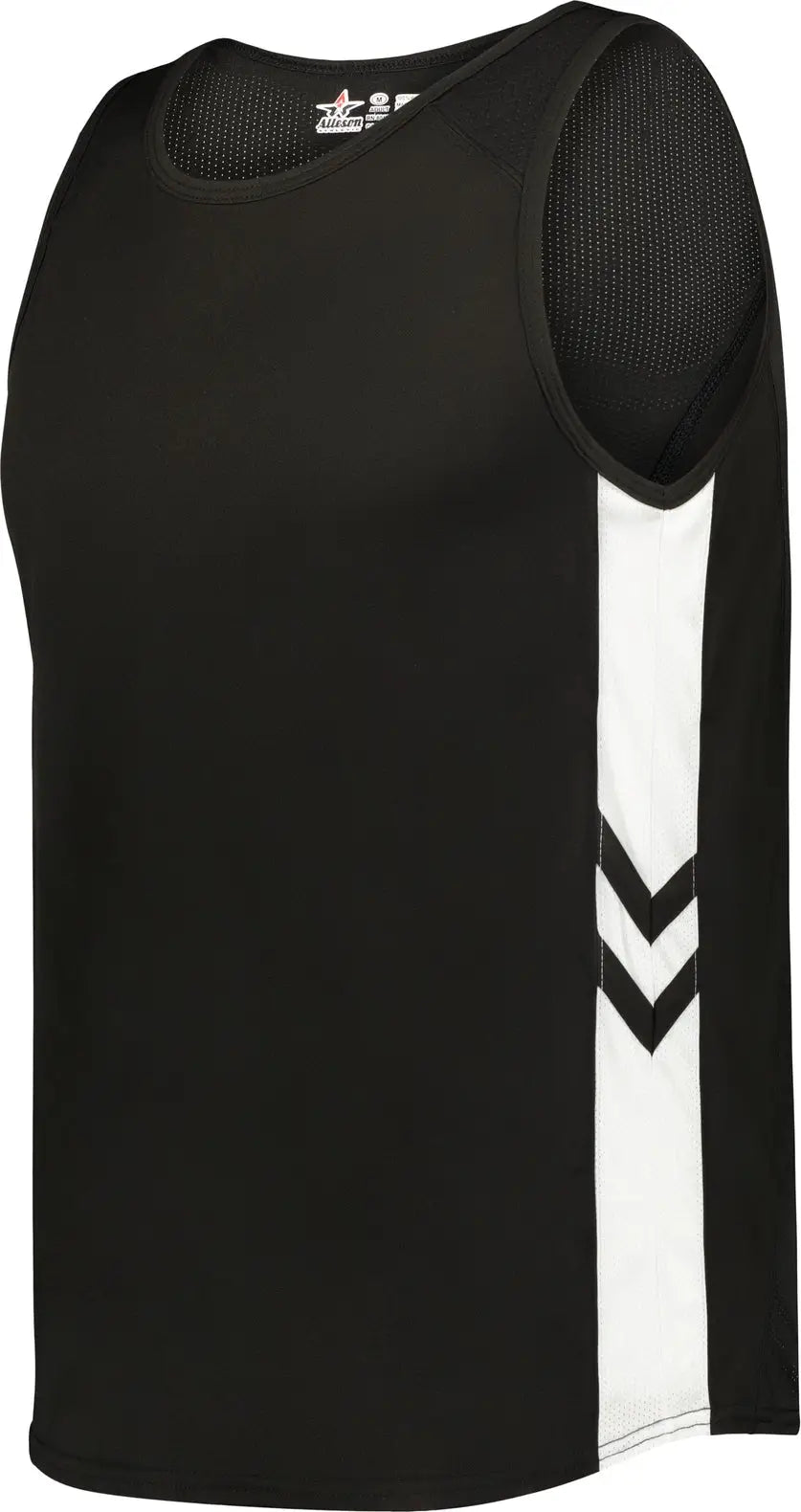 Alleson Athletic R4lfja Medal Track Top - Black White - Adult s