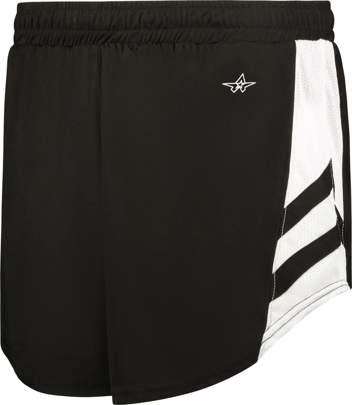 Alleson Athletic R4lfpa Medal Track Shorts - Black White - Adult s