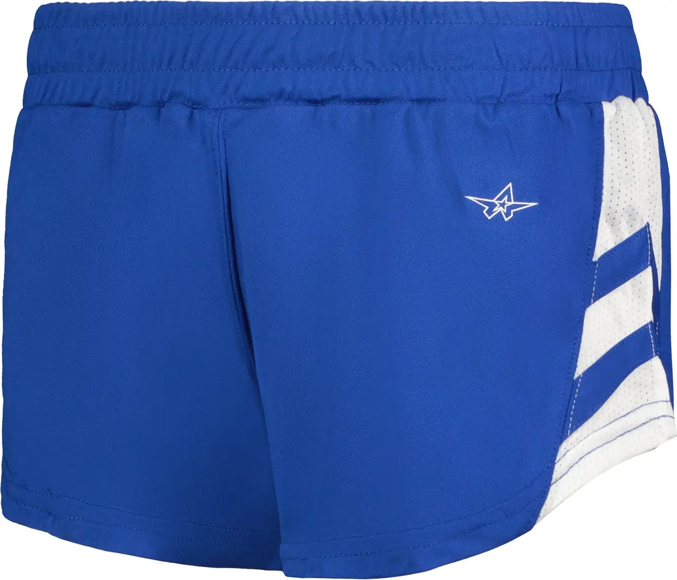Alleson Athletic R4lfpw Ladies Medal Track Short - Royal White - Xs