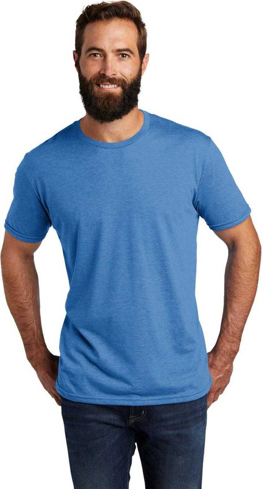 Allmade Al2004 Unisex Tri-blend Tee - Azure Blue