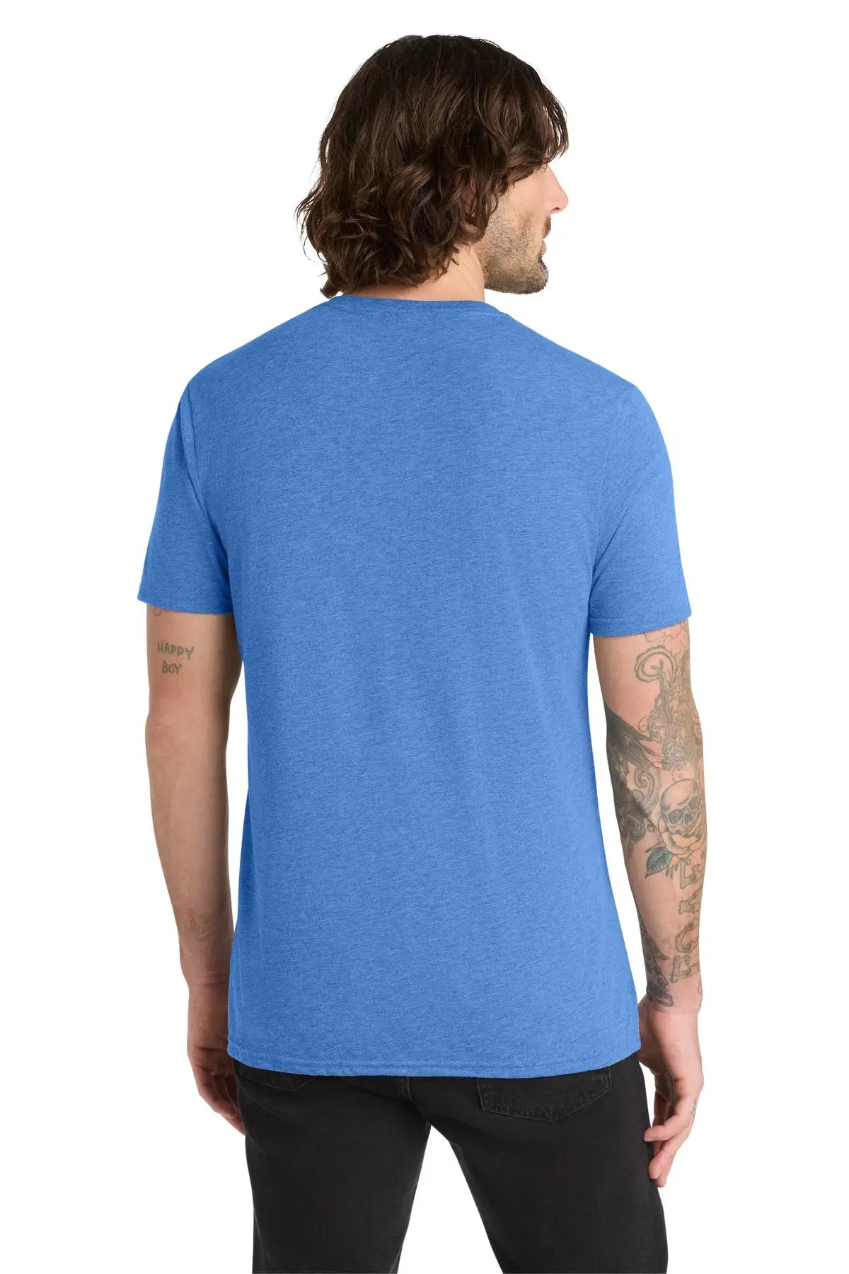 Allmade Al2004 Allmade Unisex Tri-blend Tee - Azure Blue