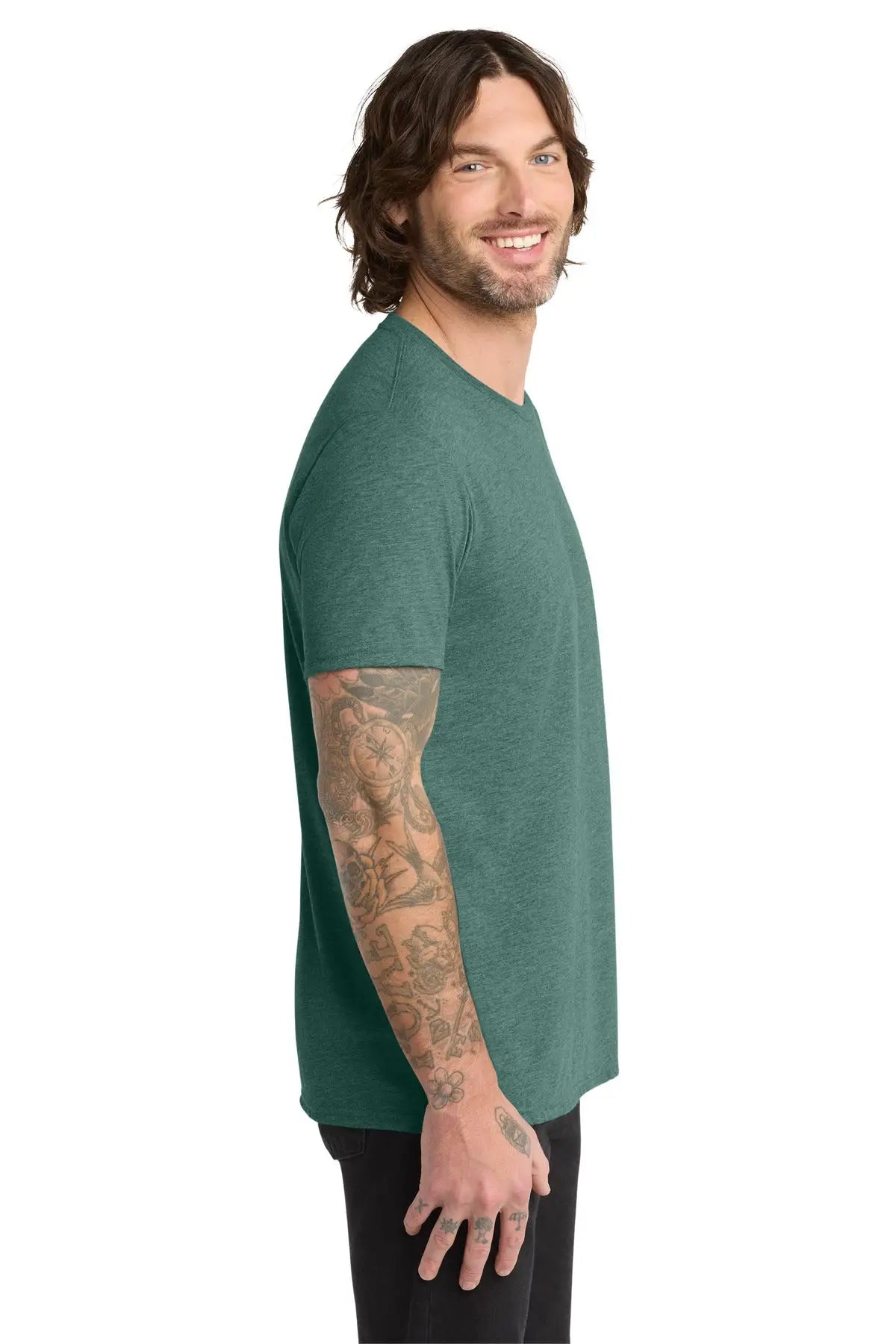 Allmade Al2004 Allmade Unisex Tri-blend Tee - Deep Sea Green