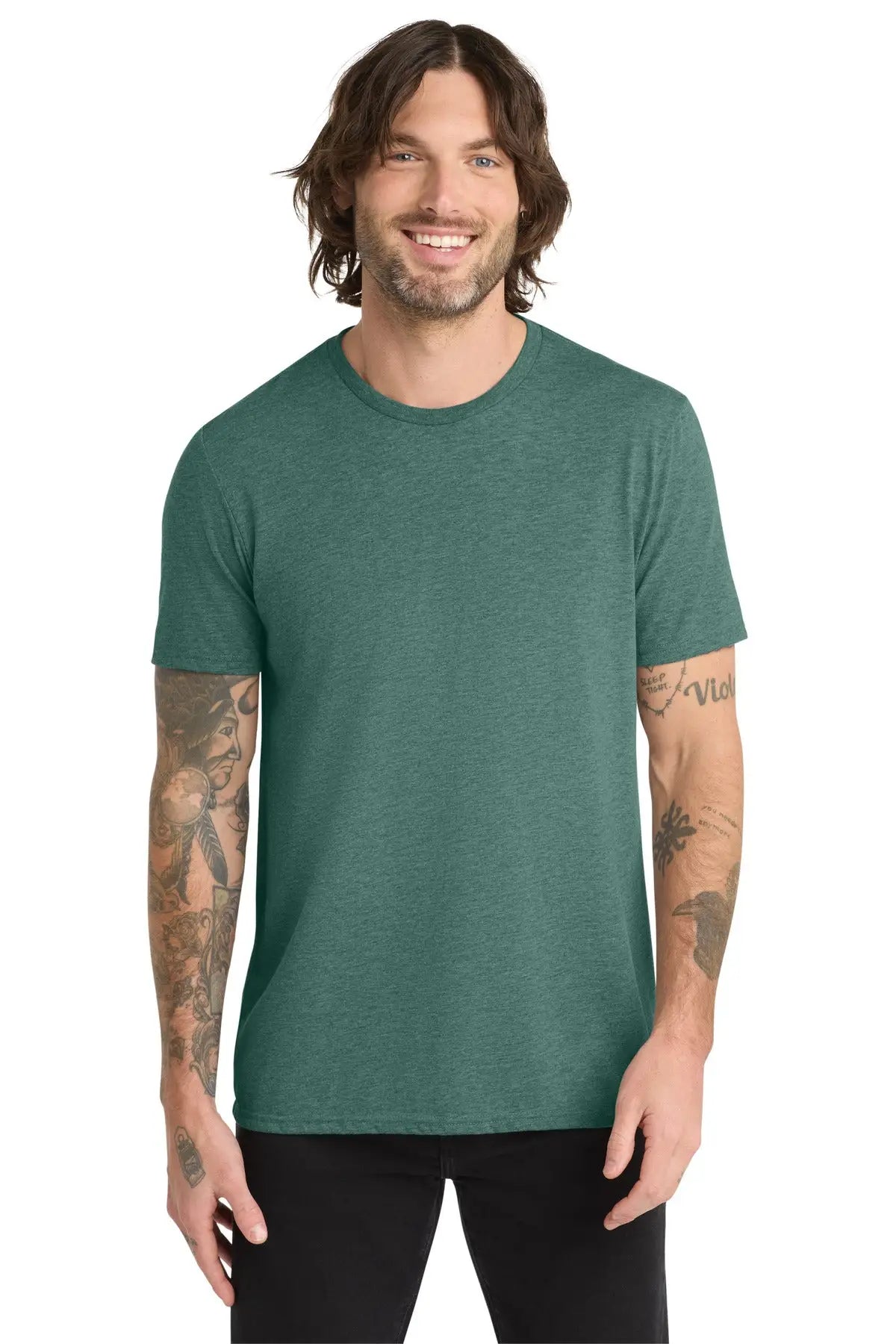 Allmade Al2004 Unisex Tri-blend Tee - Deep Sea Green