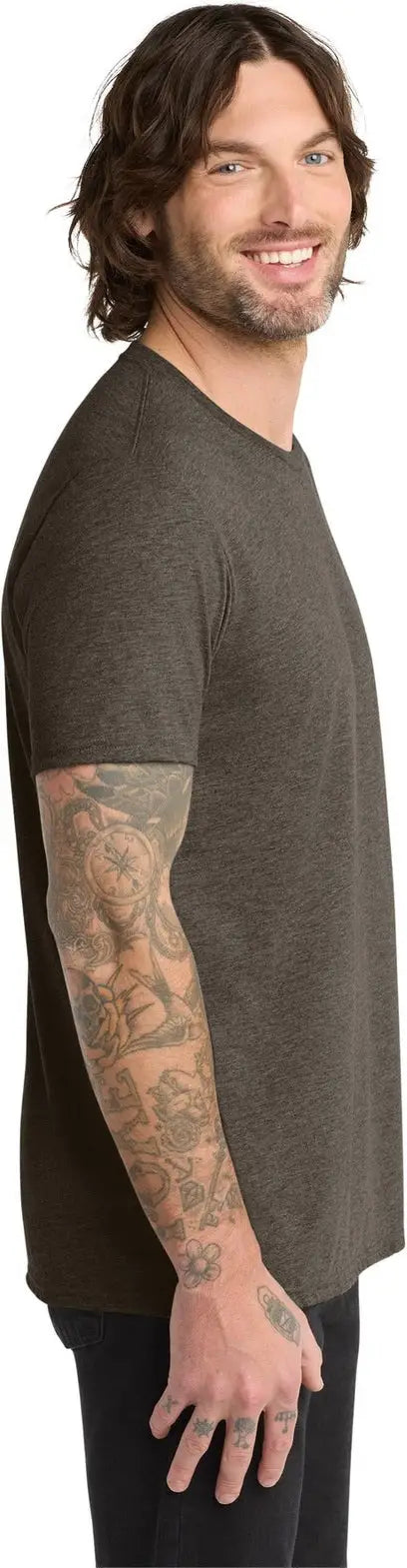 Allmade Al2004 Allmade Unisex Tri-blend Tee - Earthy Brown