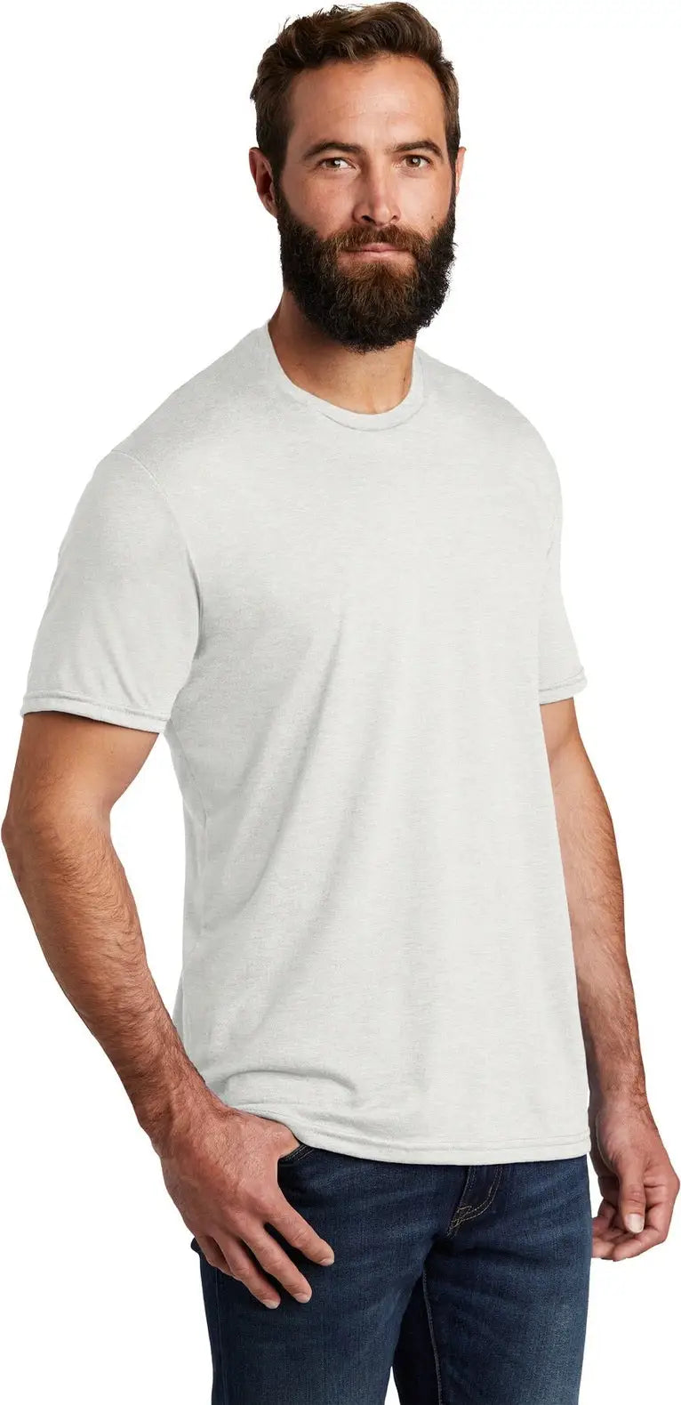 Allmade Al2004 Allmade Unisex Tri-blend Tee - Fairly White