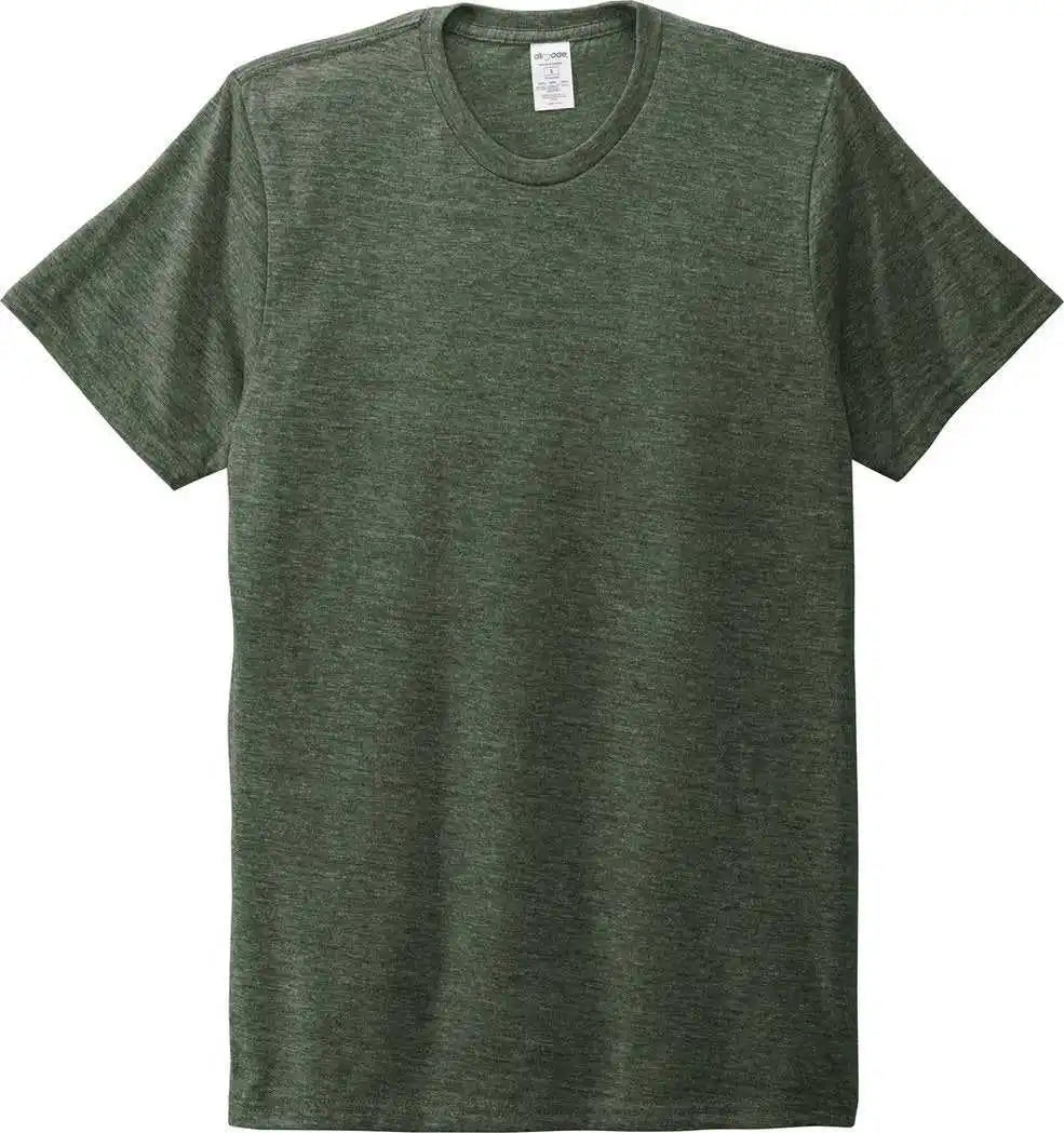 Allmade Al2004 Unisex Tri Blend Tee Herb Green