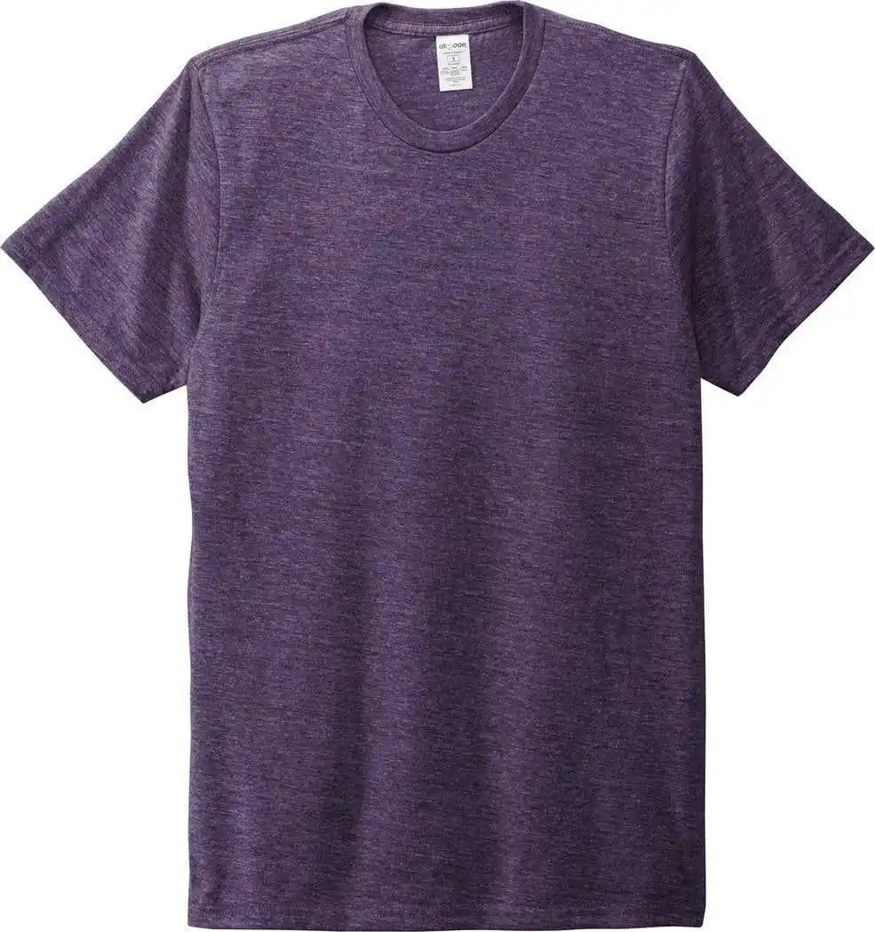 Allmade Al2004 Unisex Tri Blend Tee Huckleberry