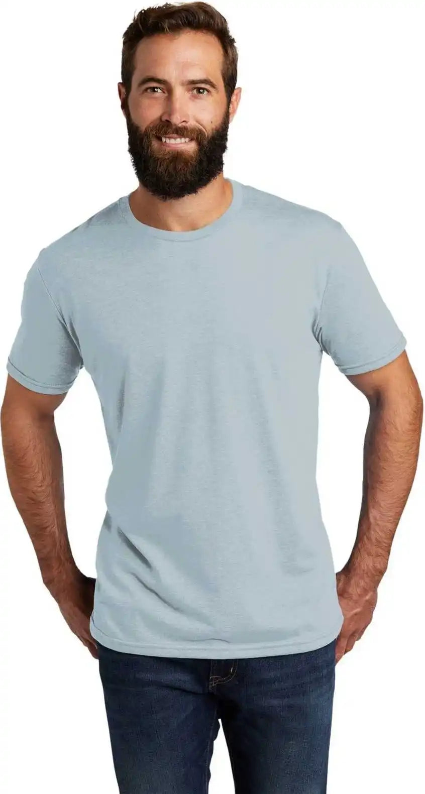 Allmade Al2004 Unisex Tri-blend Tee - i Like you Blue