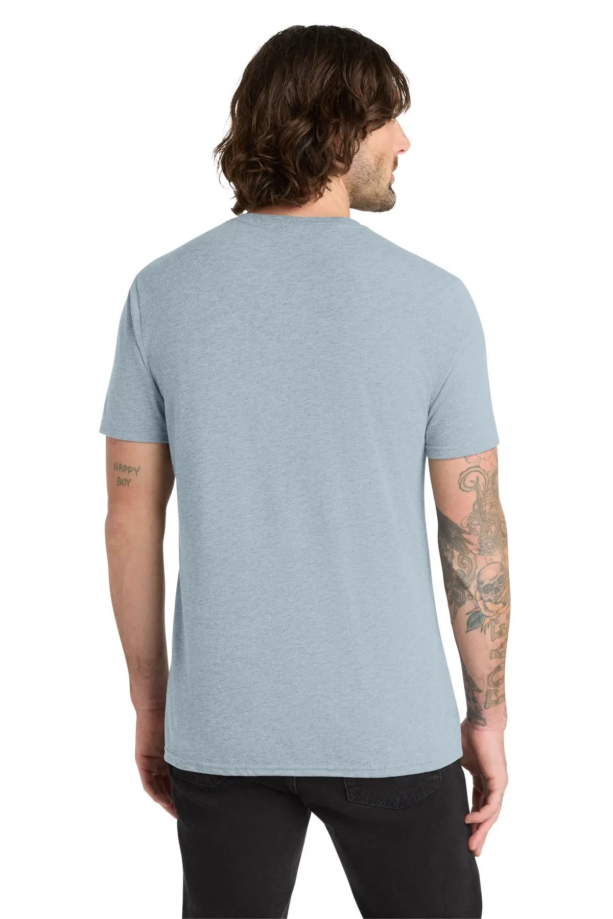 Allmade Al2004 Allmade Unisex Tri-blend Tee - i Like you Blue