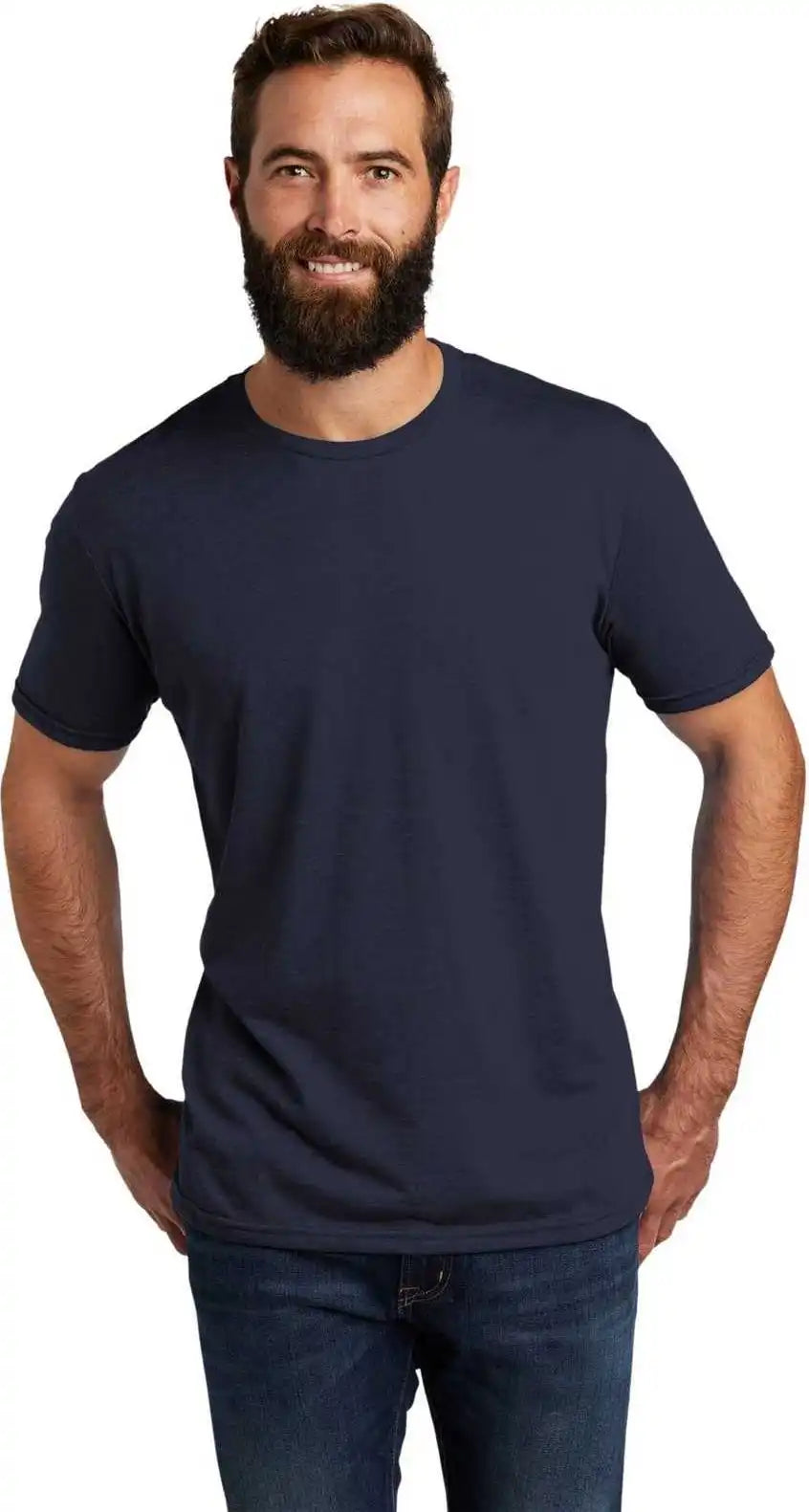 Allmade Al2004 Unisex Tri-blend Tee - Night Sky Navy