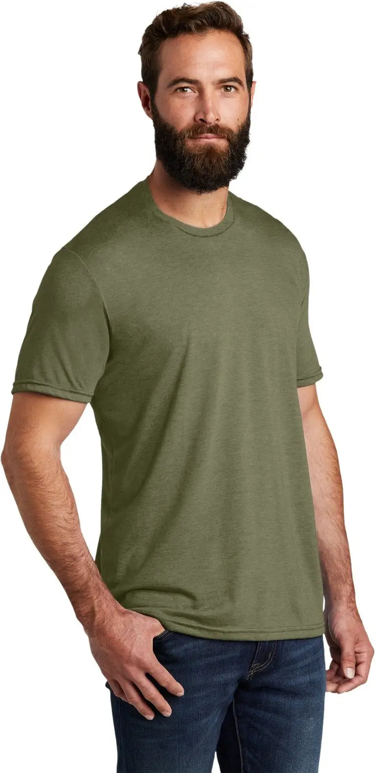 Allmade Al2004 Allmade Unisex Tri-blend Tee - Olive you Green
