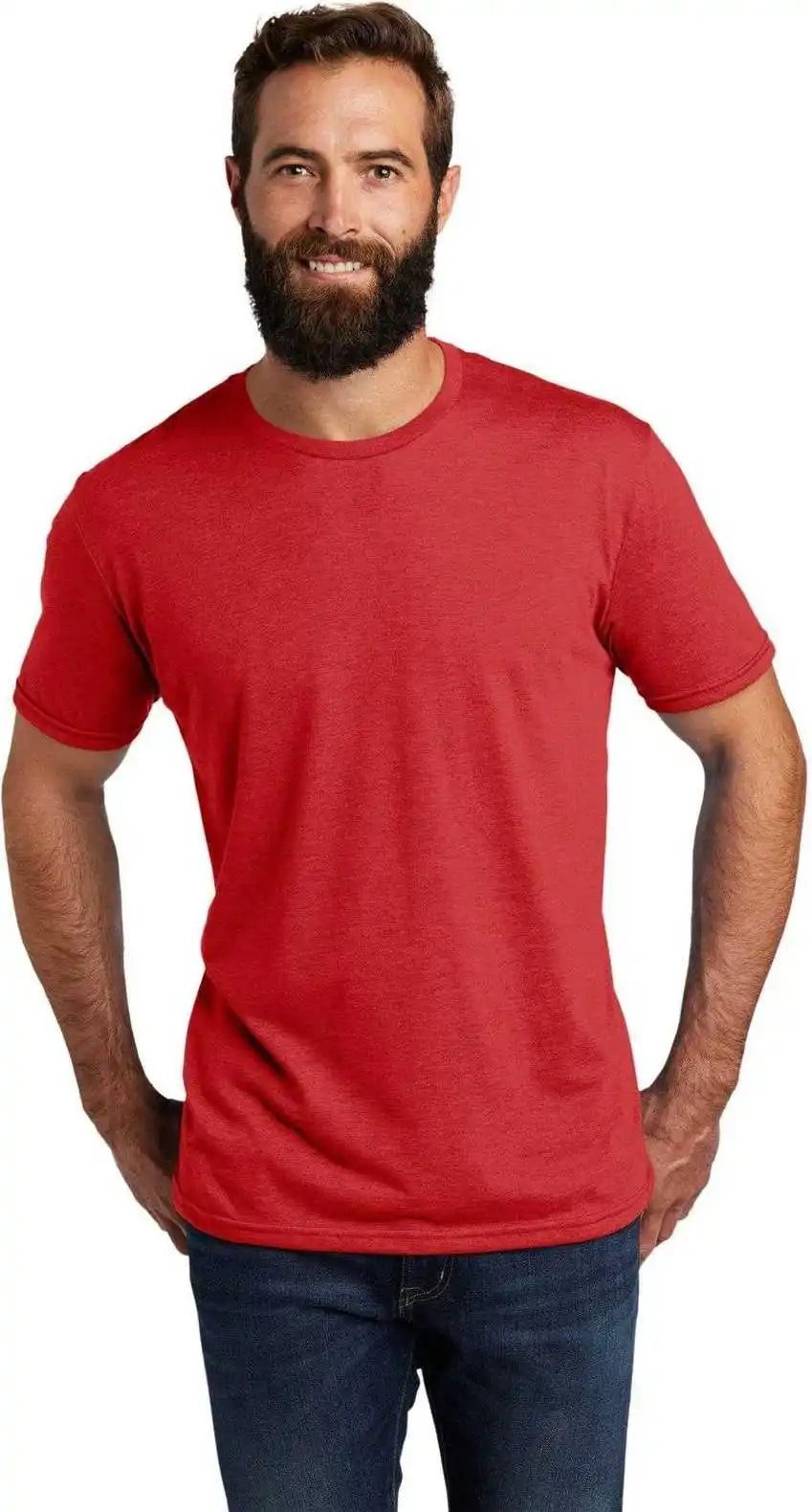Allmade Al2004 Unisex Tri-blend Tee - Rise Up Red