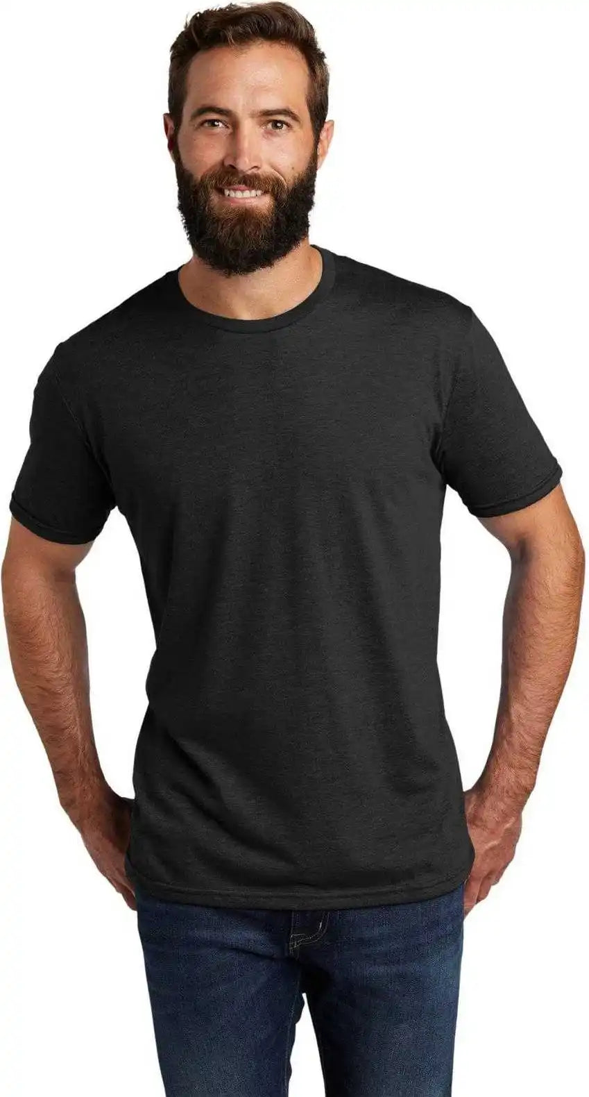 Allmade Al2004 Unisex Tri-blend Tee - Space Black