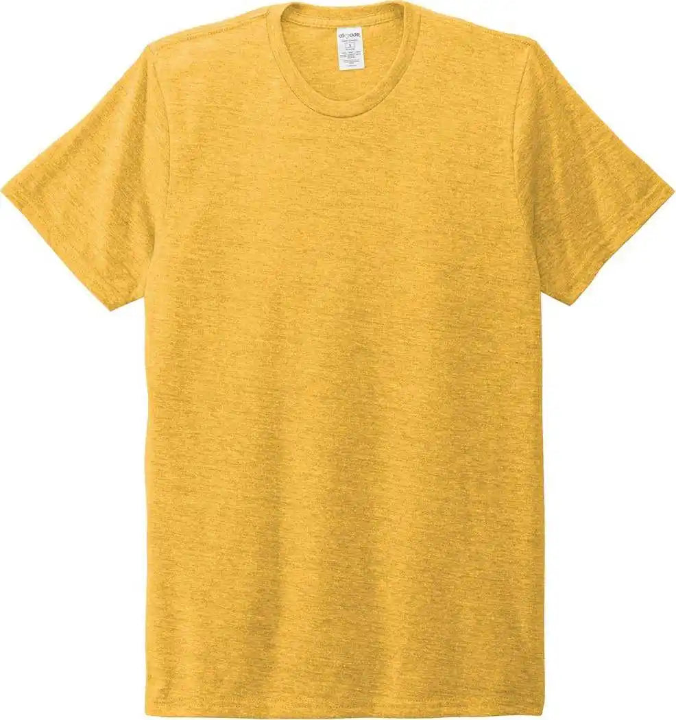 Allmade Al2004 Unisex Tri Blend Tee Sun Catcher Gold