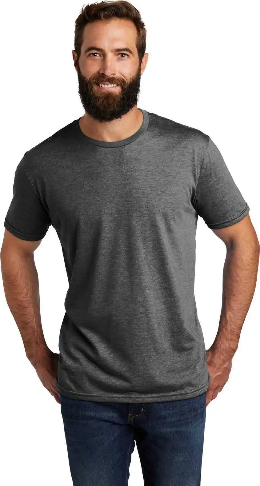 Allmade Al2004 Unisex Tri Blend Tee Terrain Gray