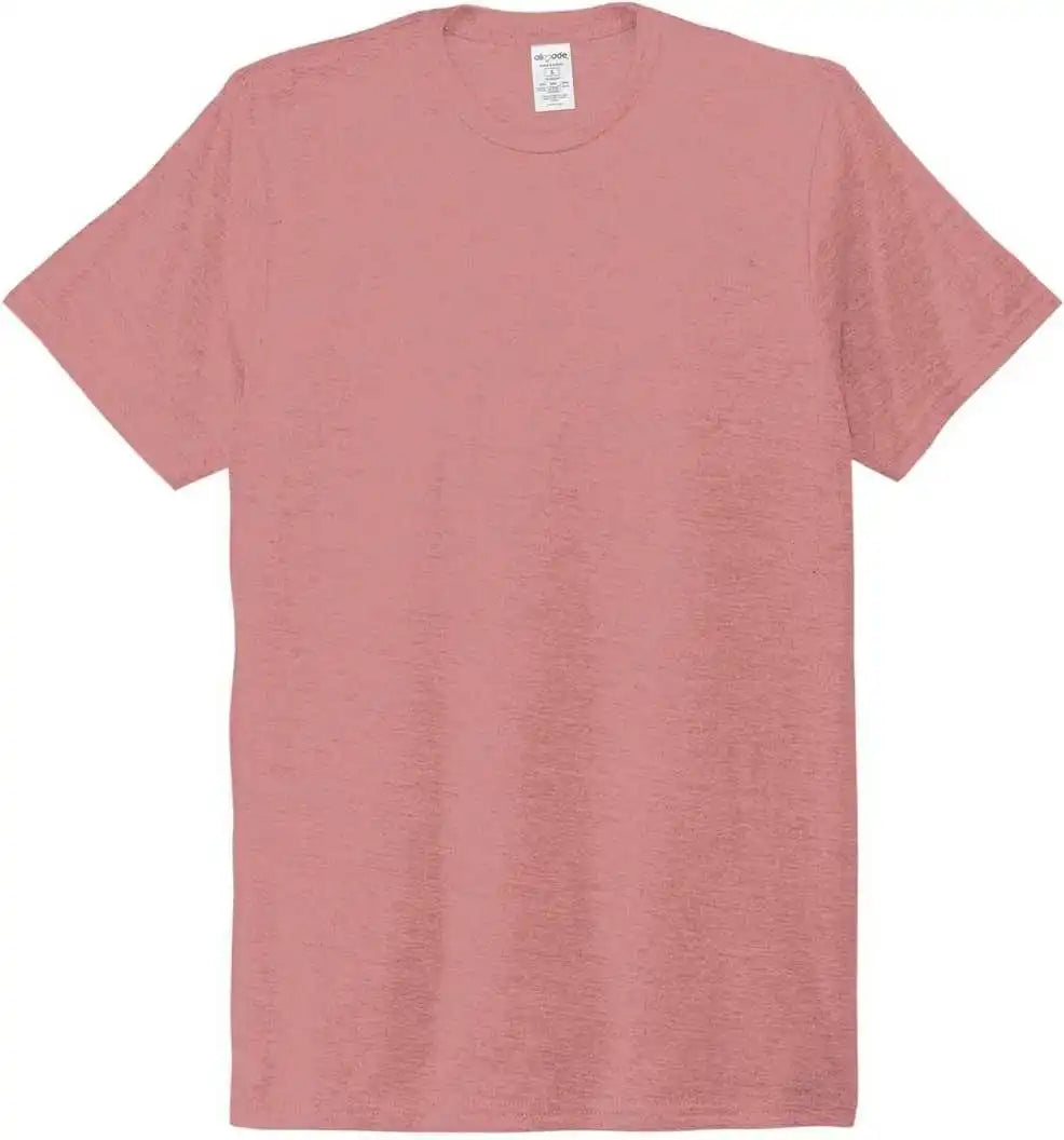Allmade Al2004 Unisex Tri Blend Tee Vintage Rose