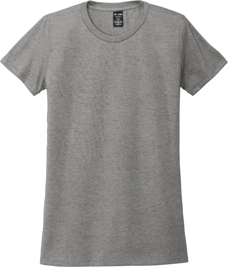 Allmade Al2008 Allmade Women’s Tri-blend Tee - Aluminum Gray