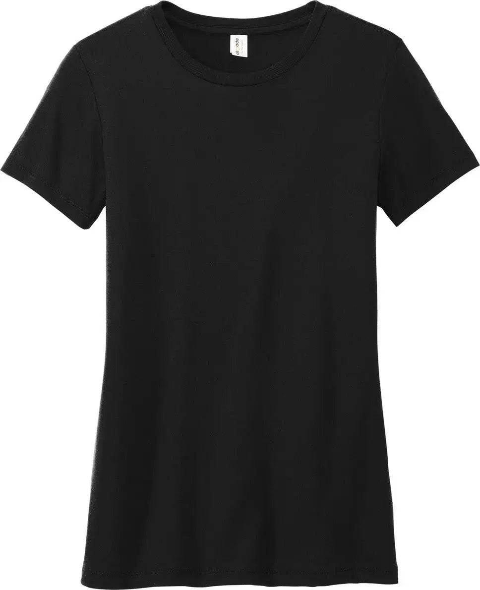 Allmade Al2008 Allmade Women’s Tri-blend Tee - Deep Black